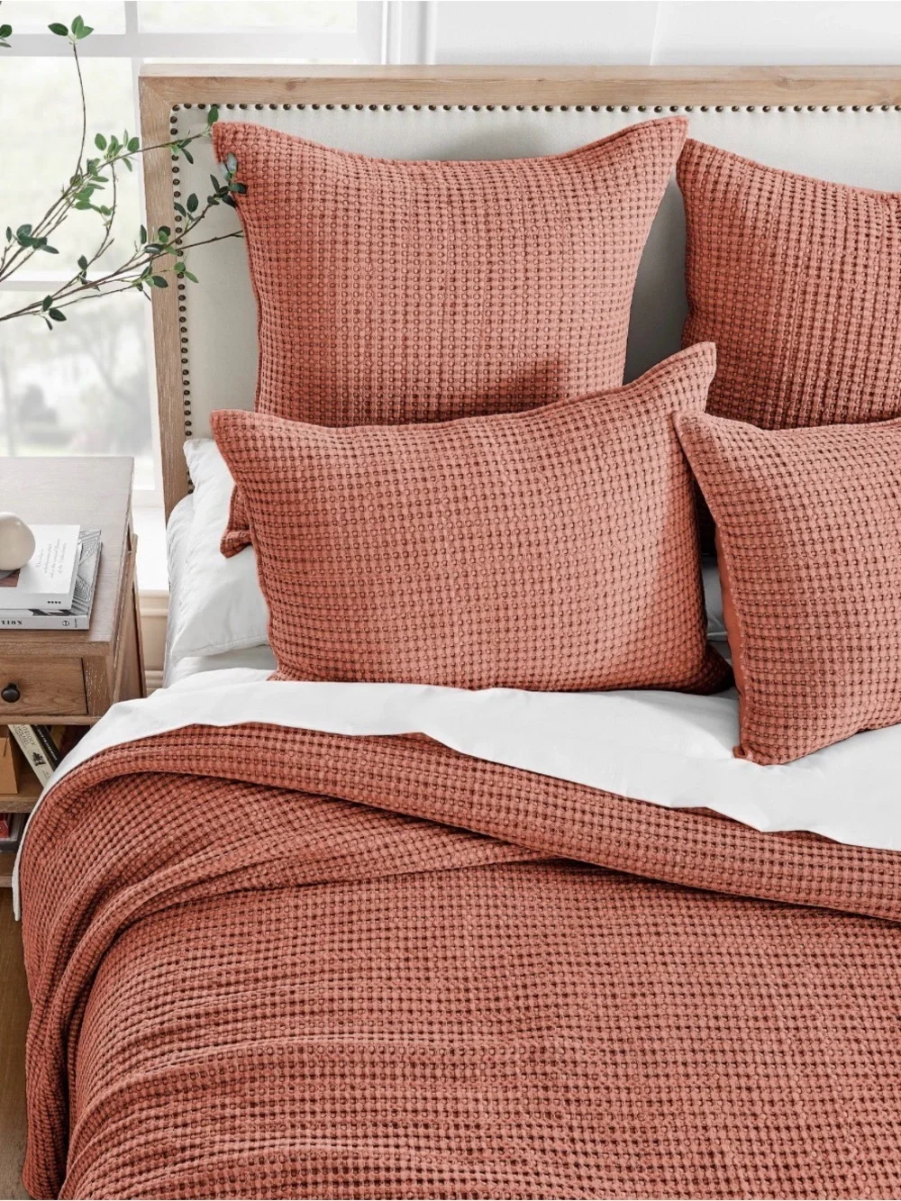 *New* LEVTEX Mills Waffle Quilt Set, Full/Queen